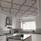 Ekena Millwork 33W x 33H x 14T Small May Decorative Fretwork Wood Ceiling Panels, Walnut CELW33X33X0250MAYWA - alternate 10